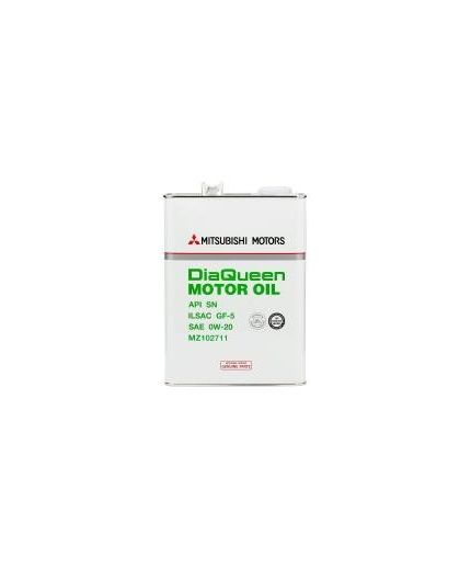 Моторное масло MITSUBISHI DIAQUEEN MOTOR OIL SN 0W-20 4л