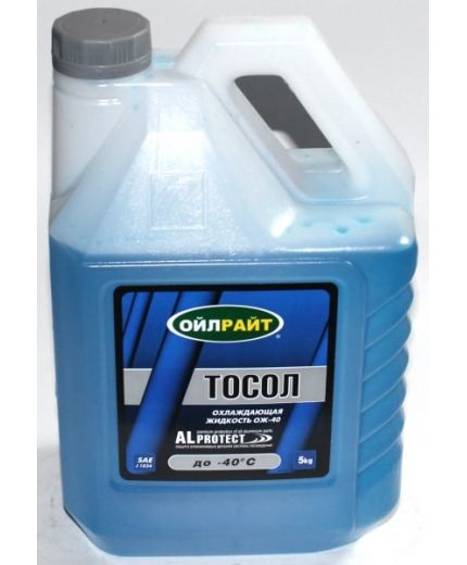 Антифриз OIL RIGHT Тосол -40 5кг