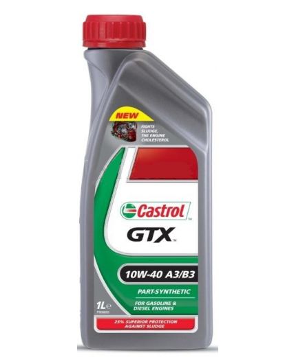 Моторное масло CASTROL GTX 10W-40 A3/B3 1л