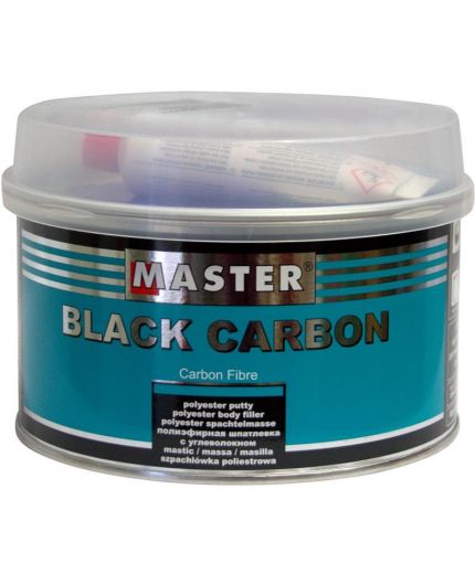 TROTON Шпатлёвка MASTER Black Carbon 500 мл 0,9кг с углеволокном