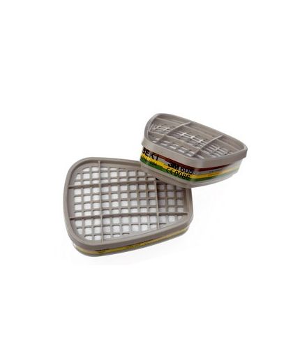 3M Фильтры угольные АBE-1, комплект, 2 шт