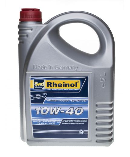 Моторное масло RHEINOL Primol Power Synth. CS 10W-40 5л