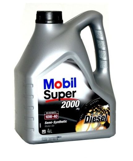 Моторное масло MOBIL Super 2000 X1 Diesel 10W-40 4л