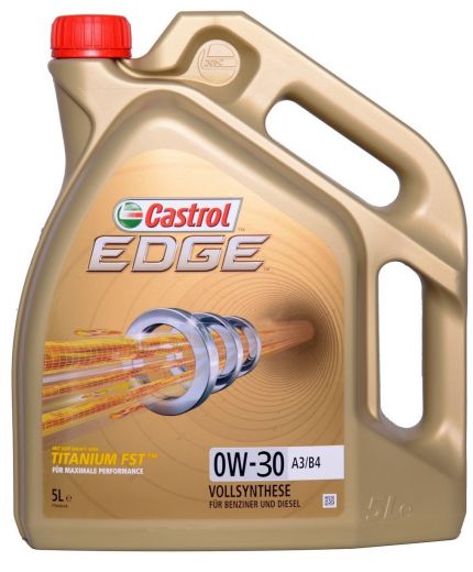 Моторное масло CASTROL EDGE Titanium FST 0W-30 5л