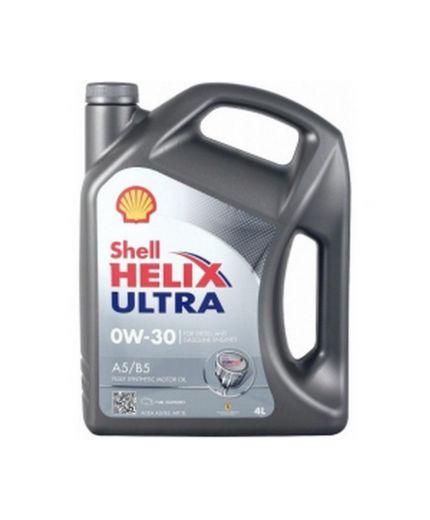 Моторное масло SHELL Helix Ultra A5/B5 0W-30 4л