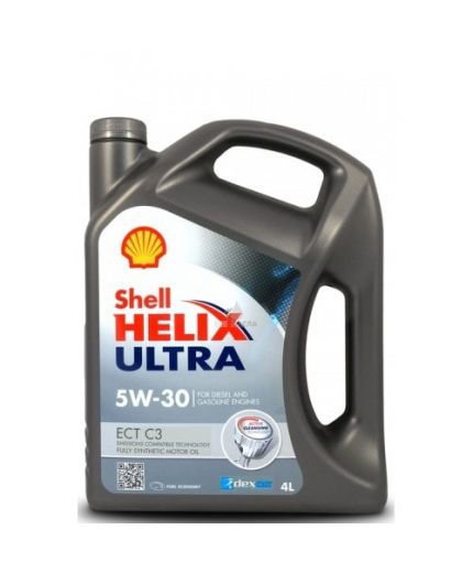 Моторное масло SHELL Helix Ultra ECT C3 5W-30 4л (Заменен на 550046363)