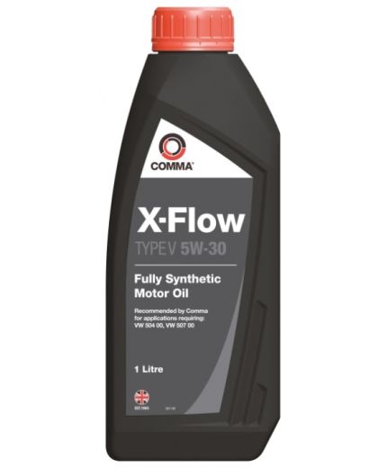Моторное масло COMMA X-FLOW TYPE V 5W-30 1л