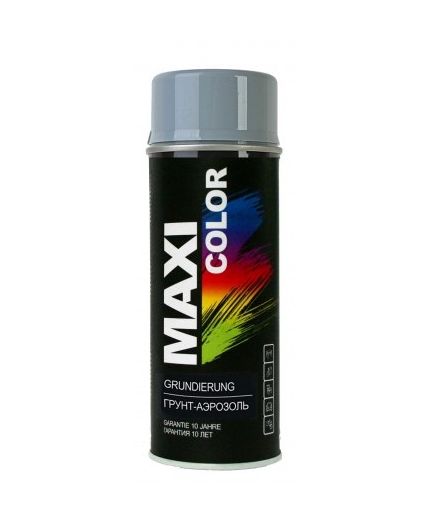 MAXI COLOR Грунт-аэрозоль серый 400мл
