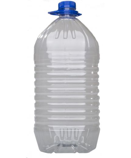 Airline Бутылка ПЭТ в комплекте с колпачком + ручка 5л