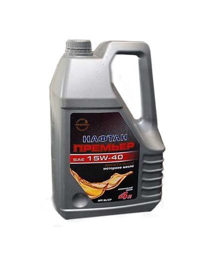 Моторное масло НАФТАН Премьер 15W-40 4л