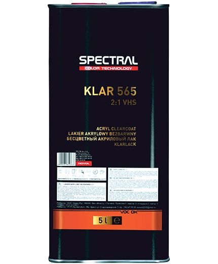 NOVOL SPECTRAL KLAR 565 Лак акриловый VHS 2+1 5л