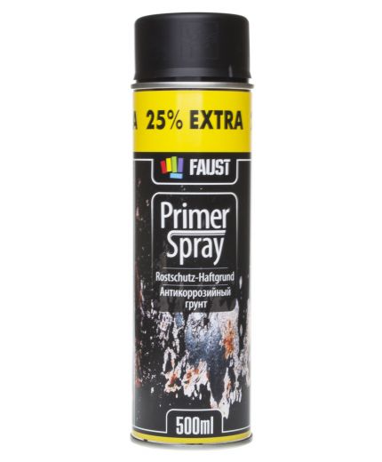 FAUST Грунт антикоррозийный черный 500мл