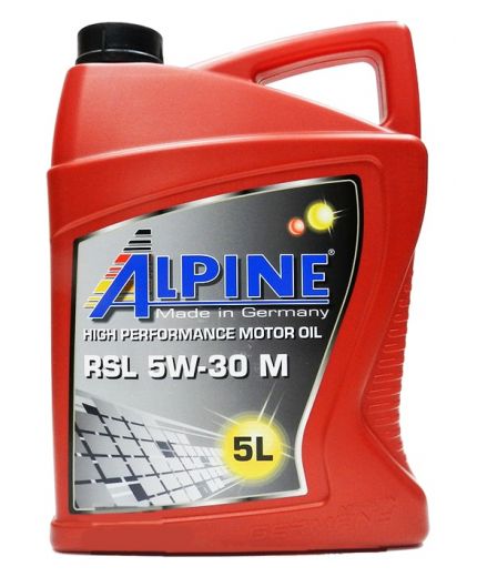 Моторное масло ALPINE RSL M 5W-30 5л