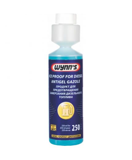 Wynn`s Присадка в дизельное топливо 250мл для предотвращения замерзания Ice Proof For Diesel
