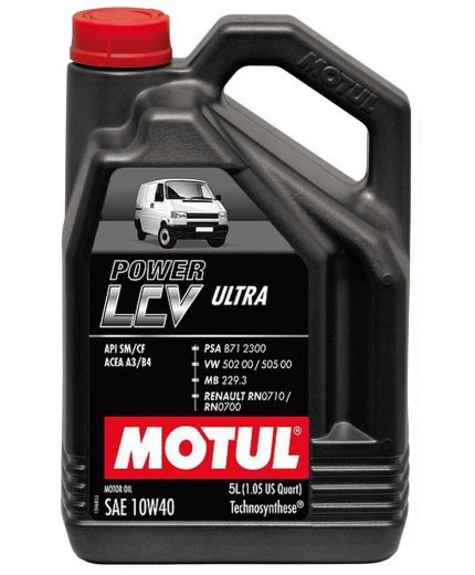 Моторное масло MOTUL Power LCV Ultra 10W-40 5л