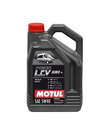 Моторное масло MOTUL Power LCV Euro+ 5W-40 5л