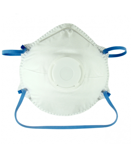 Русский мастер Респиратор класс FFP2 одноразовый (чашеобразный), с клапаном выдоха