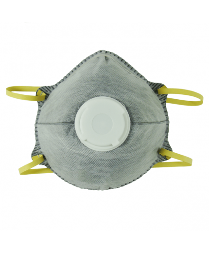 Русский мастер Респиратор класс FFP1 одноразовый (чашеобразный), c клапаном выдоха (с активированным углем)
