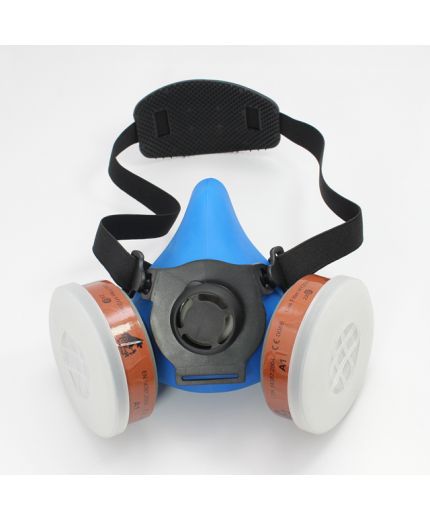 Русский мастер Полумаска силиконовая с двумя фильтрами