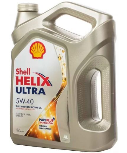 Моторное масло SHELL Helix Ultra 5W-40 (старая банка) 4л