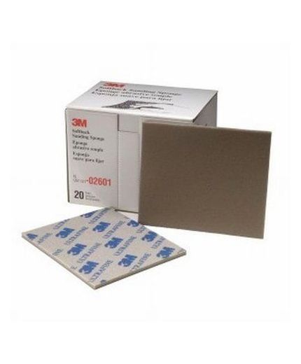 3M Губка абразивная SOFTBACK 115х140мм Ultrafine Ультратонкое зерно