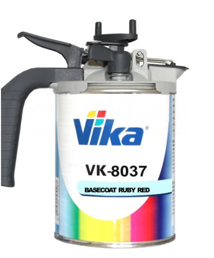 VIKA Компонент VK-8037 1 л металлик рубиновый красный