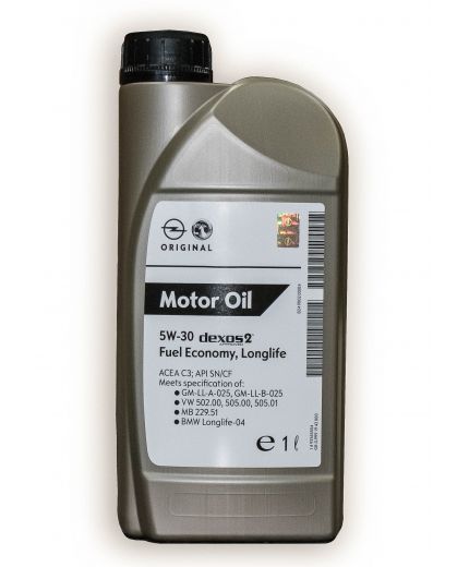 Моторное масло GM Dexos2 5W-30 1л