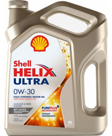 Моторное масло SHELL Helix Ultra ECT C2/C3 0W-30 4л
