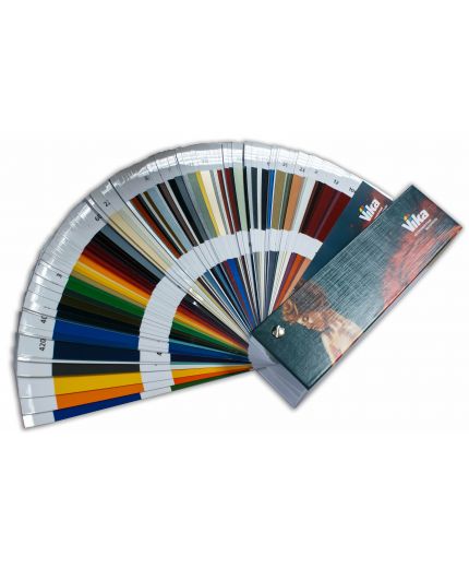 VIKA Веер-каталог цветов автоэмалей 2019