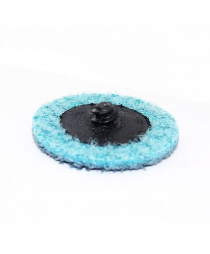 Русский мастер Диск зачистной d=50мм Р280 СИНИЙ (крепление Roloc)