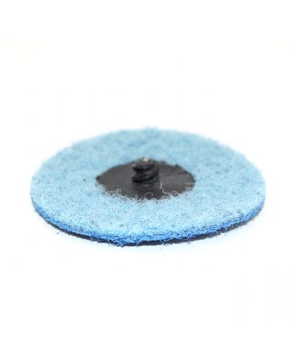 Русский мастер Диск зачистной d=75мм Р280 СИНИЙ (крепление Roloc)