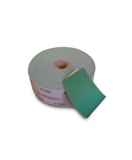 SUNMIGHT FILM Рулон по сухому Р-150 70мм х 1м на липучке, зелёный