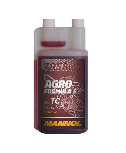 MANNOL Agro Formula S API TC КАНИСТРА DS красное синтетическое 1л