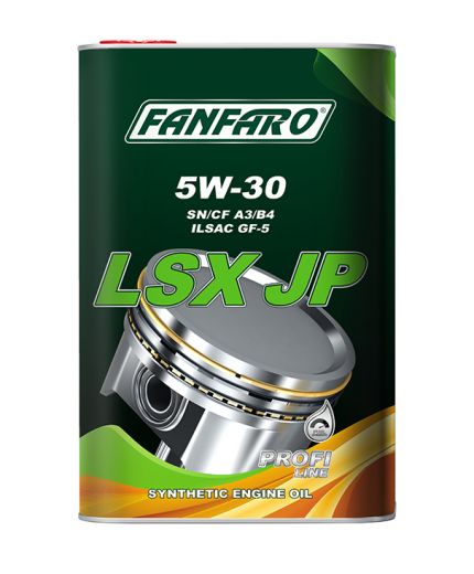 Моторное масло FANFARO LSX JP 6703 5W-30 4л металлическая банка