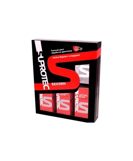 SUPROTEC Актив Бензин + 3 шт. и Актив Регуляр в подарок