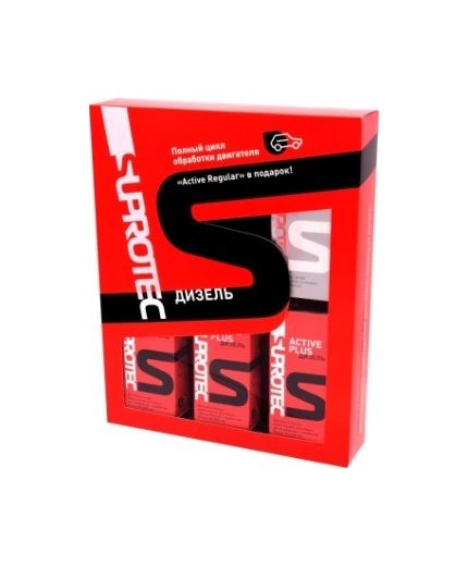 SUPROTEC Актив Дизель + 3 шт. и Актив Регуляр в подарок