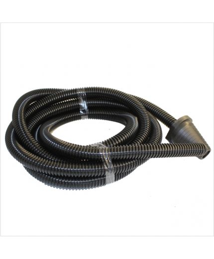 Русский мастер Шланг для шлифмашинок и блоков с пылеотводом 4м х 20мм с адаптером D28-59мм