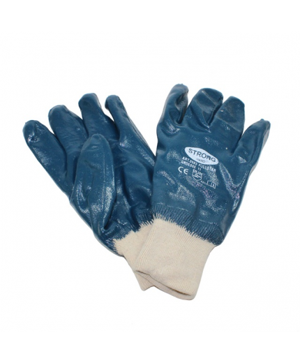 Русский мастер Перчатки с нитриловым обливом и манжетом, размер XL