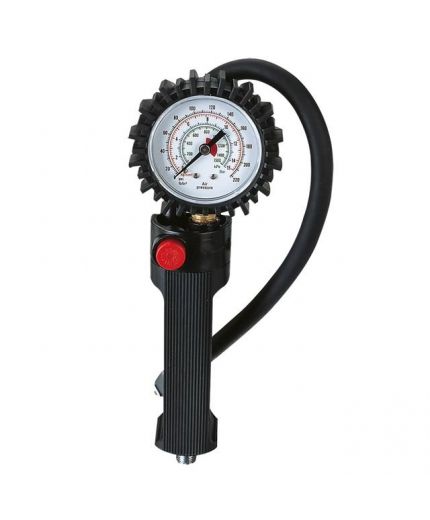 Русский мастер Пистолет для подкачки шин с манометром G-52