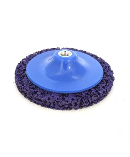 Русский мастер Диск зачистной d=125мм абразивный ФИОЛЕТОВЫЙ M14