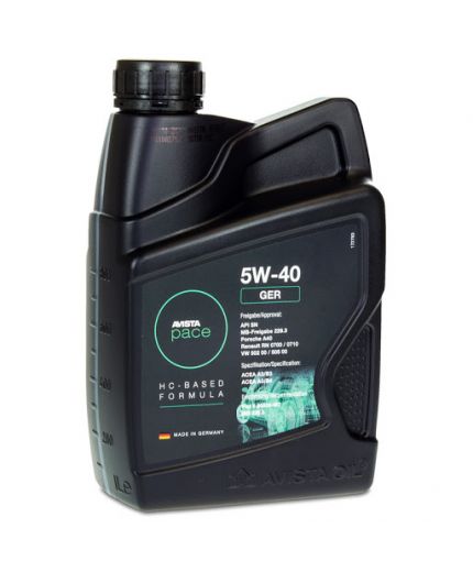 Моторное масло AVISTA PACE GER 5W-40 1л