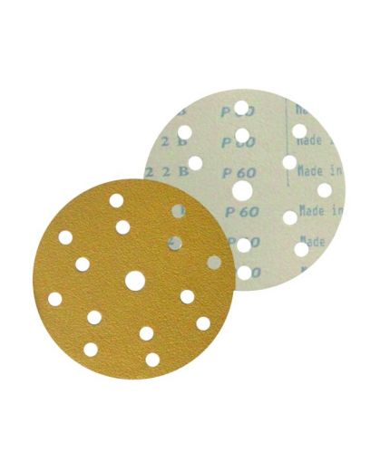 MATADOR Наждачка круг STARCKE 514CD 14+1 P180 d150 желтый