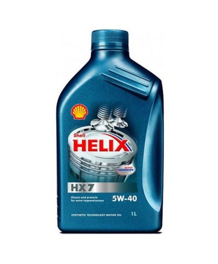 Моторное масло SHELL Helix HX7 5W-40 1л