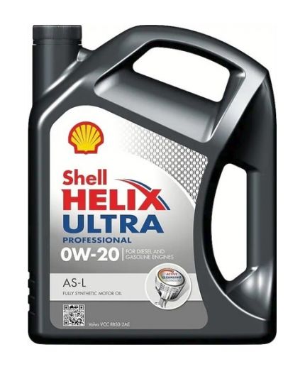 Моторное масло SHELL Helix Ultra Professional AS-L 0W-20 4л