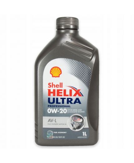 Моторное масло SHELL Helix Ultra Professional AV-L 0W-20 1л