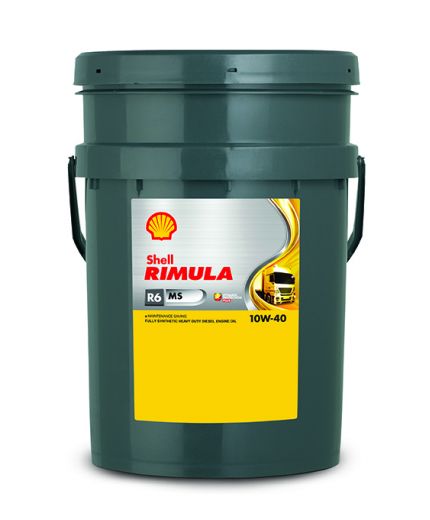 SHELL Rimula R6 MS 10W-40 20л