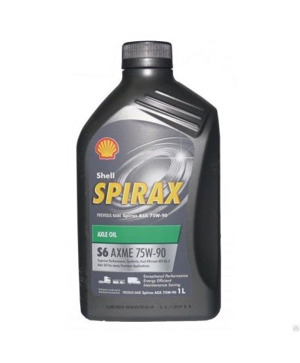 Трансмиссионное масло SHELL Spirax S6 AXME 75W-90 1л