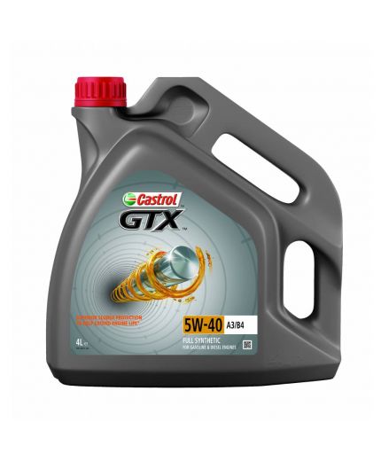 Моторное масло CASTROL GTX 5W-40 A3/B4 4л