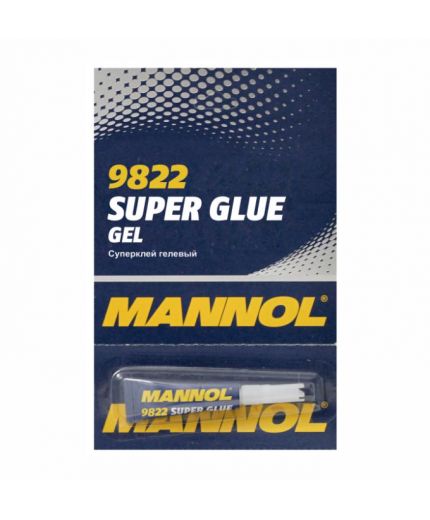 MANNOL Gel Super Glue мгновенный клей 3г