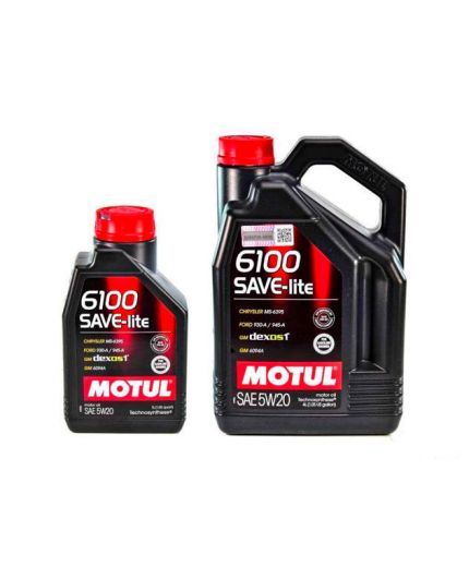 Моторное масло MOTUL 6100 SAVE-LITE 5W20 4+1л АКЦИЯ